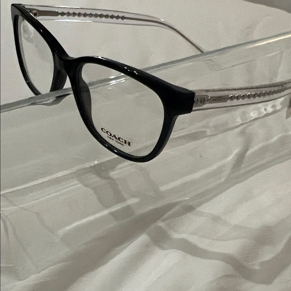 Coach HC6072 5330 Glitter Crystal SZ 52-17-135 Eyeglass FRAMES Luxury